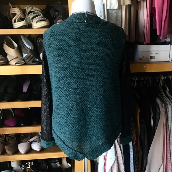 🎄1/2 off🎄 $118 NWT BCBGeneration knubby sequined blazer - Picture 5 of 8